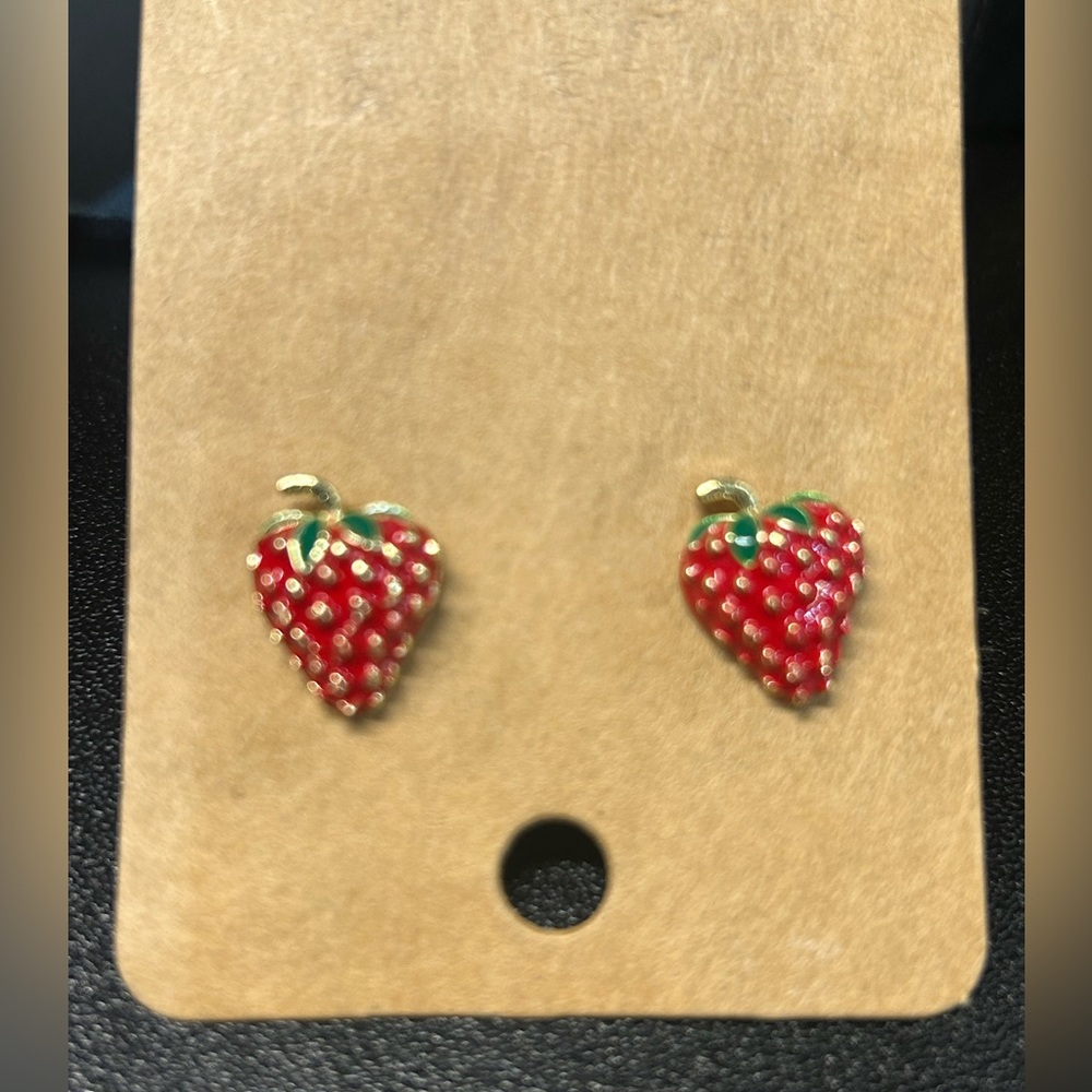 Strawberry Earrings